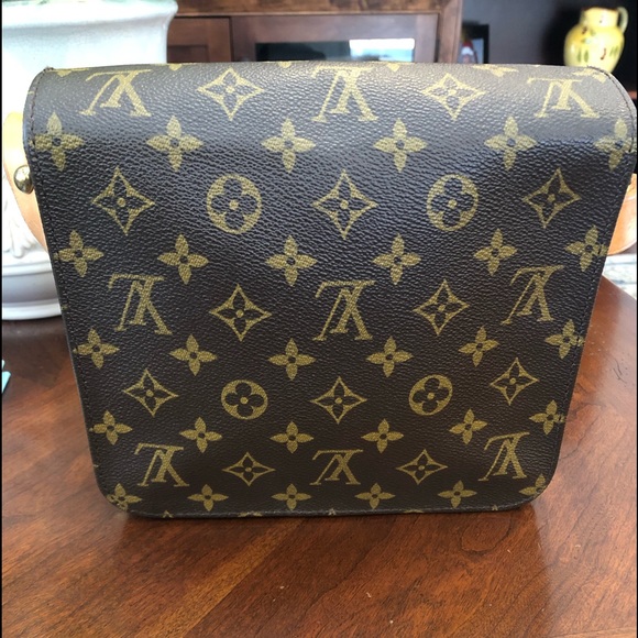 Authentic vintage LOUIS VUITTON Monogram Canvas Cartouchierre MM Shoulder Bag - Picture 2 of 14
